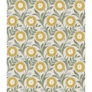 Lillian Sage Floral Vine Peel and Stick Wallpaper