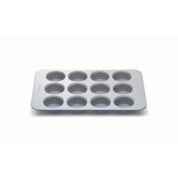 Non-Stick Ceramic Muffin Pan in Slate