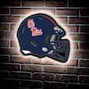 Evergreen New England Patriots Helmet 19 in. x 15 in. Plug-in LED Lighted  Sign 8LED3818HMT - The Home Depot