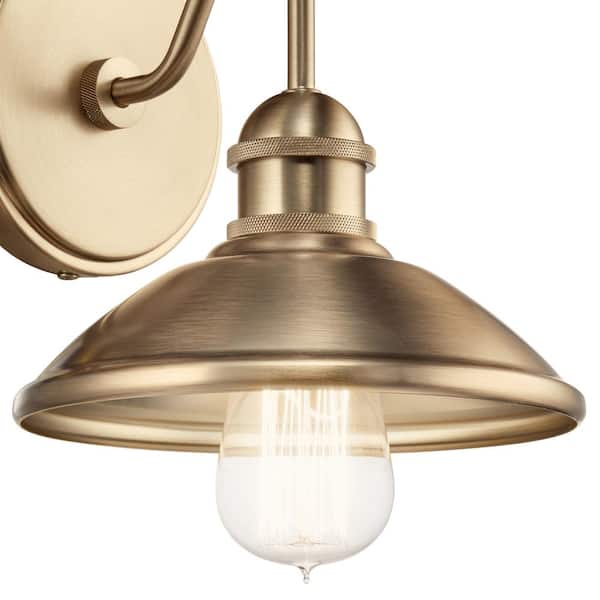 Clyde Table Light in Antique Brass