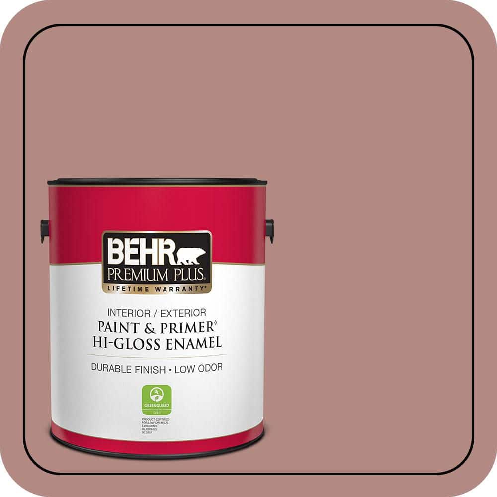 1 gal. #190F-4 Warm Comfort Hi-Gloss Enamel Interior/Exterior Paint & Primer price history on PriceWatchPro