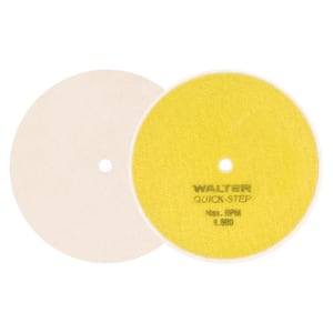 Quick Step 6 in. GR Cotton Polishing Felt Discs (Pack of 5)