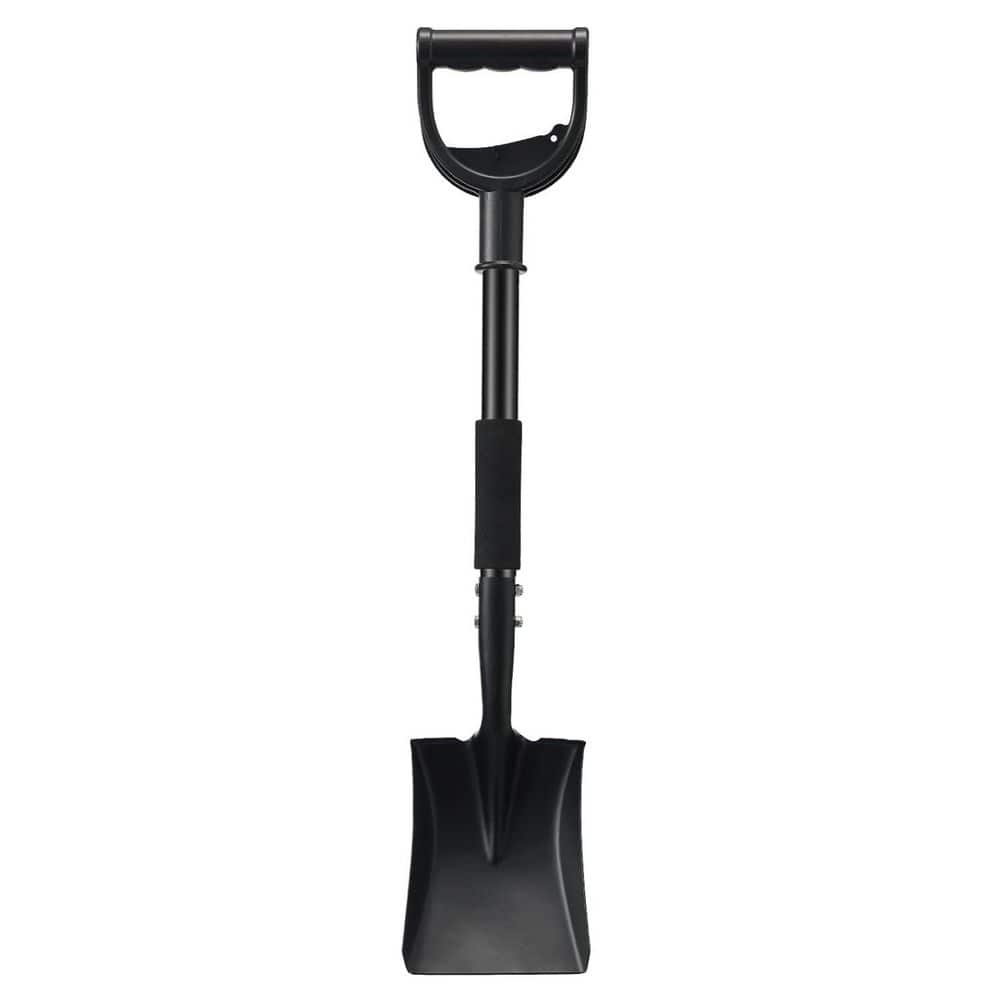 5.5 in. Steel Heavy Duty Mini Spade Small Transfer Shovel with Ergonomic Curved D-Handle Black price history on PriceWatchPro