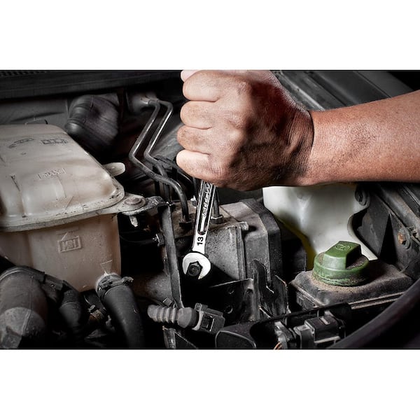 Milwaukee - Combination SAE and Metric Wrench Mechanics Tool Set (30-Piece)