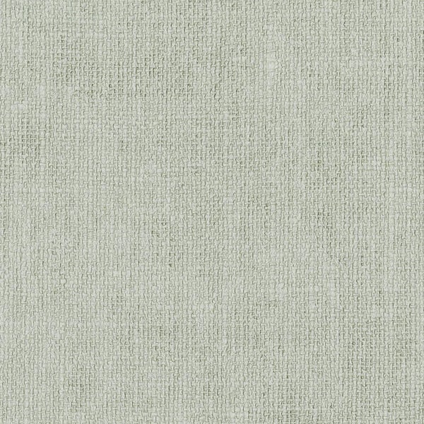 Brewster Sage Flax Texture Sage Wallpaper Sample