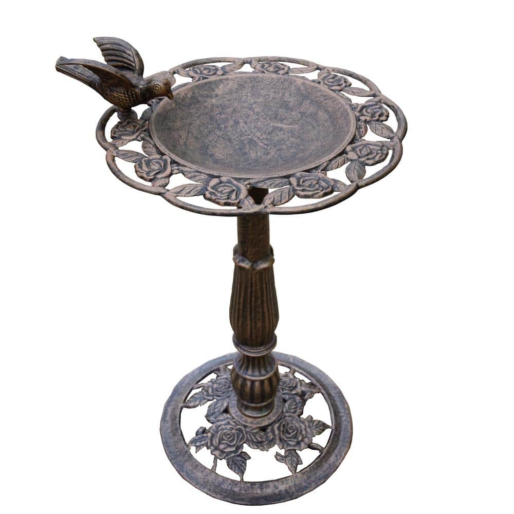 Rose Bird Bath