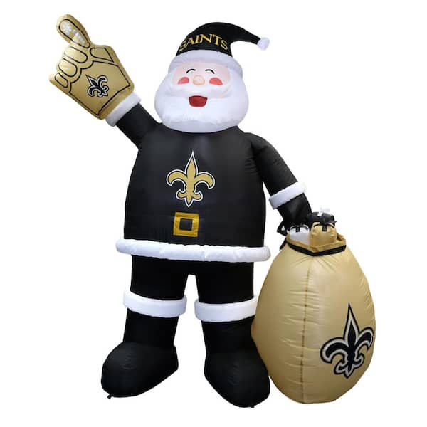 New Orleans Saints NFL Family Holiday Santa Hat