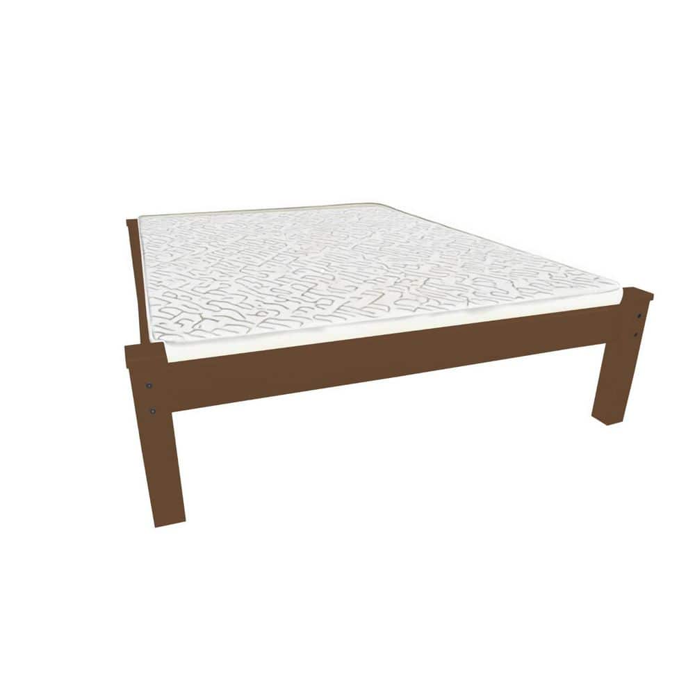 Brown Wood Frame Queen Panel Bed price history on PriceWatchPro