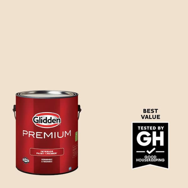 Glidden Premium 1 gal. PPG1077-1 Berkshire Lace Eggshell Interior Latex Paint