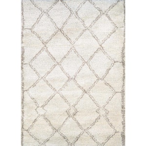 Bromley Kyoto Snowflake-Bronze 9 ft. x 13 ft. Area Rug