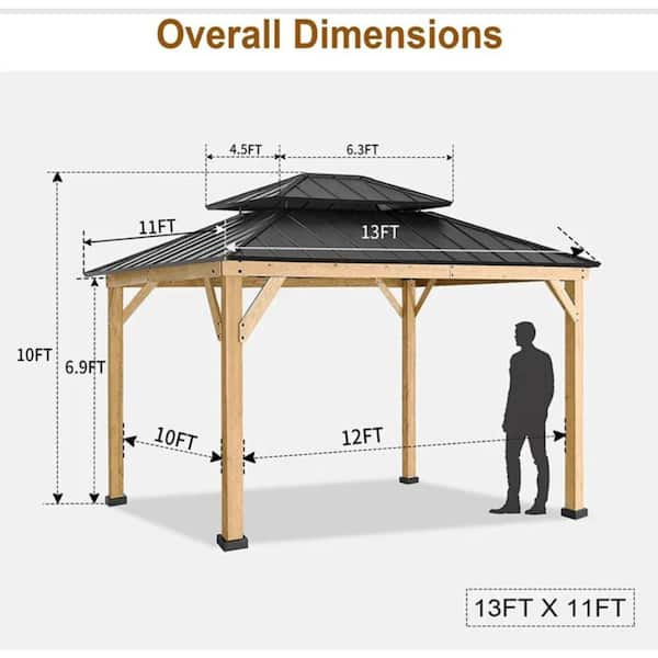 Mondawe 10-ft x 17-ft White Metal Rectangle Pop-up Gazebo in the Gazebos  department at