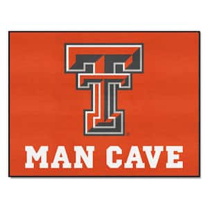Texas Tech University Red Man Cave 3 ft. x 4 ft. Area Rug