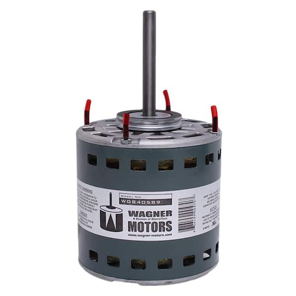 Direct Drive Furnace Blower Motor, 3/4HP, 1075/3 RPM, 9.5FLA, 115V