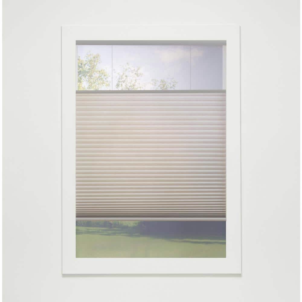 Reviews for Perfect Lift Window Treatment Gray Cloud Cordless TopDown