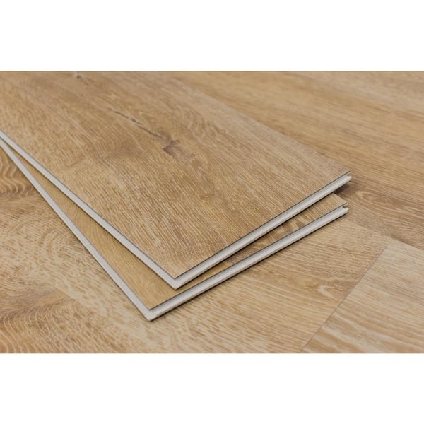 Take Home Sample - Romulus Concept Oak 20 MIL x 9 in. W x 60 in. L Click Lock Waterproof Vinyl Plank Flooring