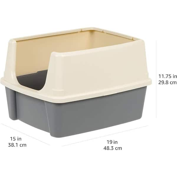 Litter box with sides hotsell