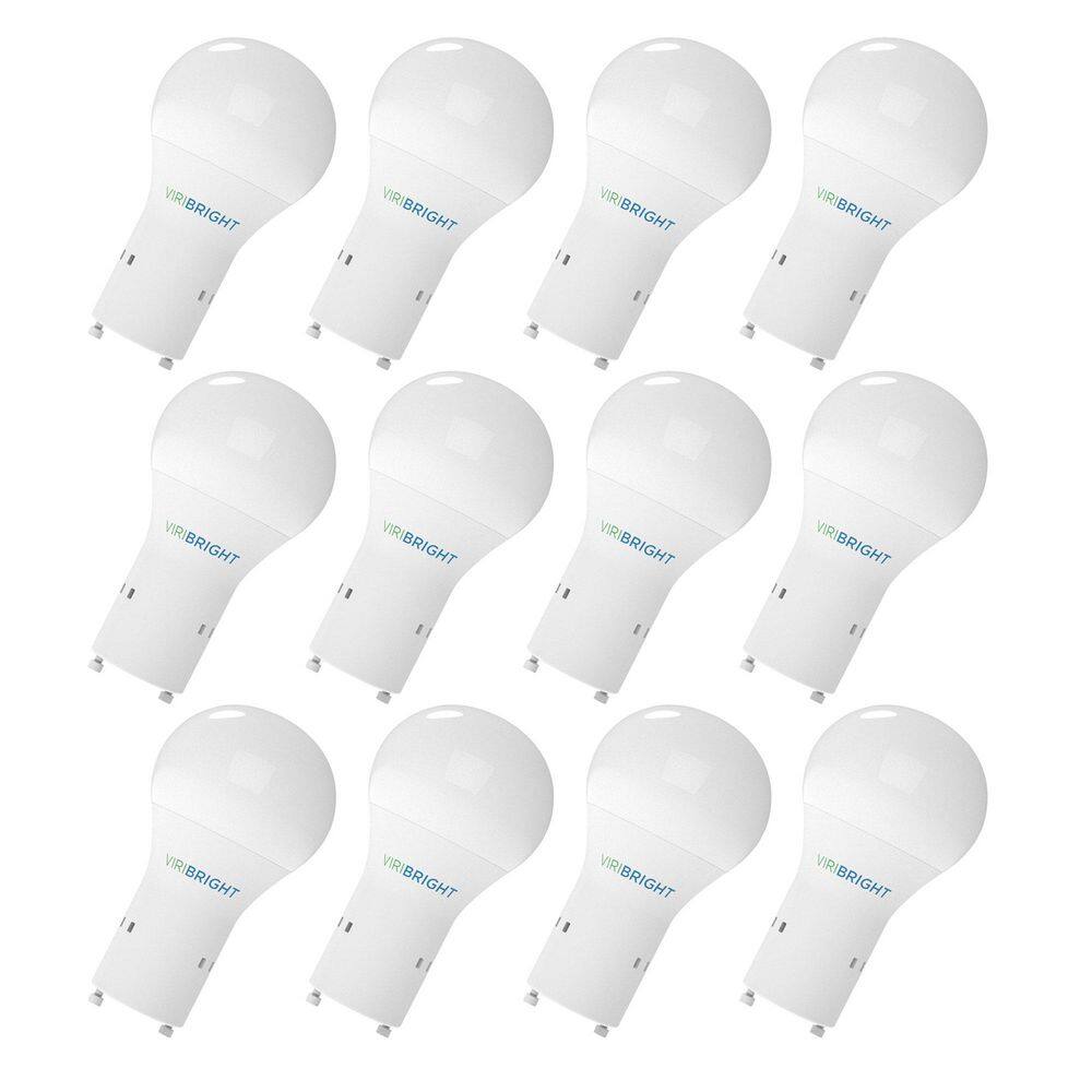 60-Watt Equivalent A19 LED Light Bulb, GU24 Base, Non-Dimmable, 4000K Cool White, A19 Shape (12-Pack) price history on PriceWatchPro