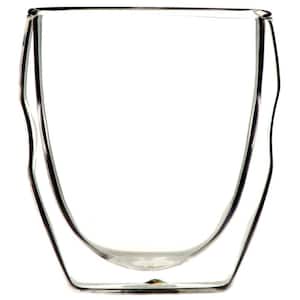 Moderna Artisan Series 8 oz. Double Wall Beverage Glasses (Set of 4)