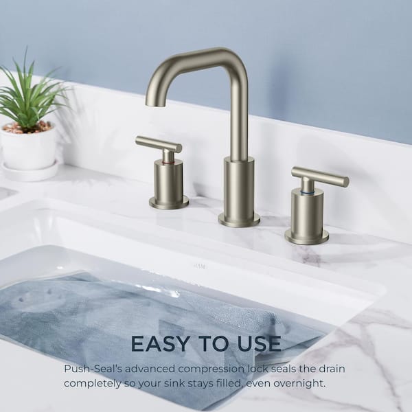 Reviews for FORIOUS Two-Handles Widespread Brass Bathroom