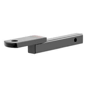 Class 2 3,500 lbs. 1-1/4 in. Rise Trailer Hitch Ball Mount Draw Bar (1-1/4 in. Shank, 9-3/4 in. Long)