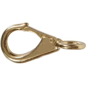 Brass Swivel Snap Hooks - Diverse and Multifuntional (3/4 Inch, 5 Pack)