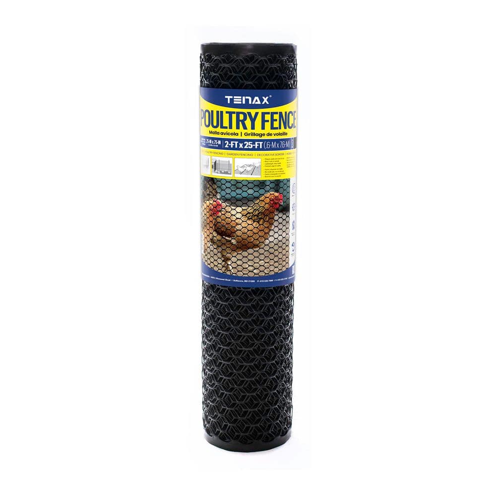 2 ft x 25 ft Poultry Fence Plastic Black price history on PriceWatchPro