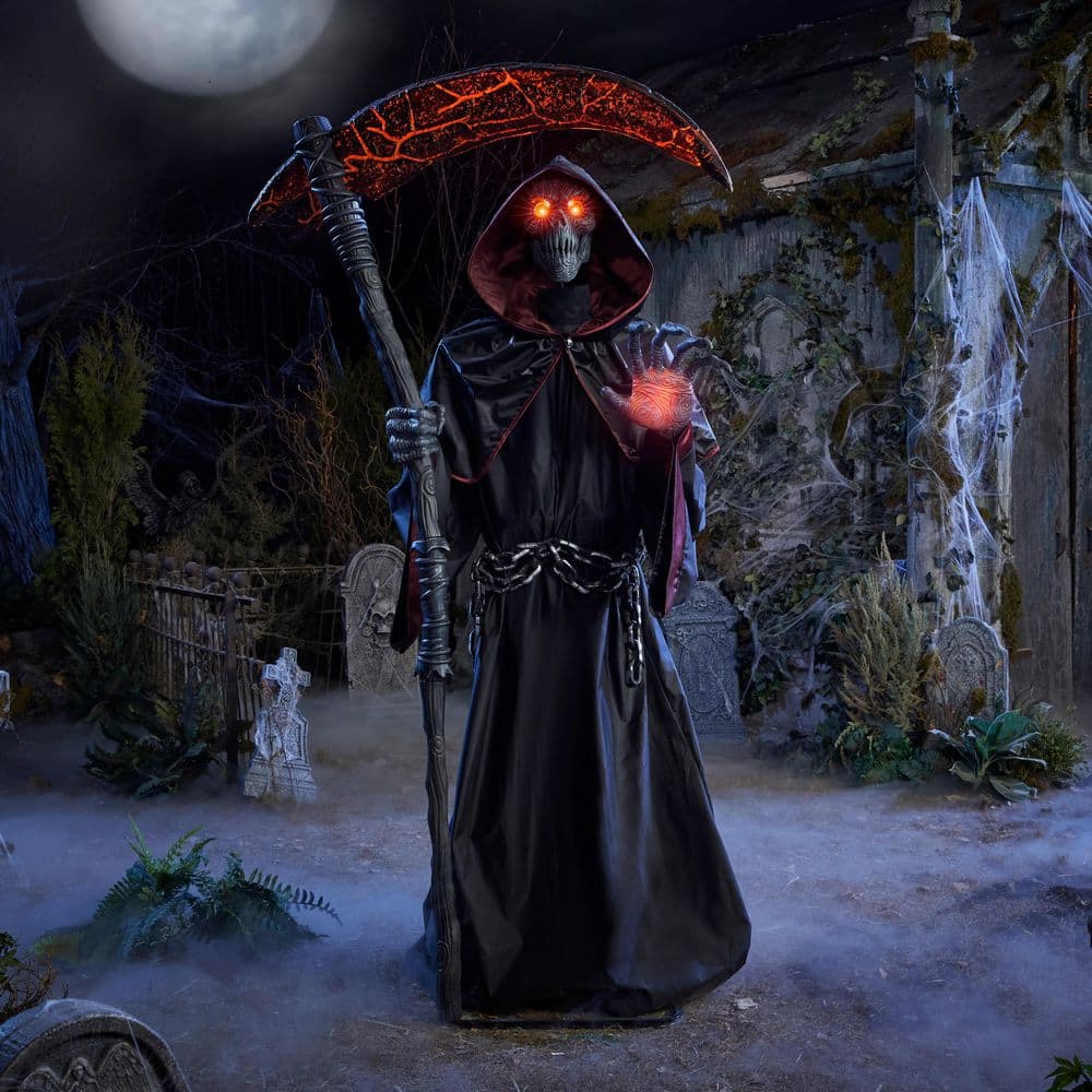 Home Accents Holiday 7.5 FT Grave & Bones Animated LED Soul