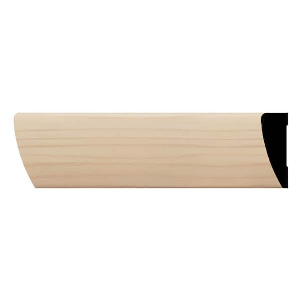 Ekena Millwork WM52 0.69 in. D x 2.25 in. W x 96 in. L Wood (Alder) Modern Casing Moulding
