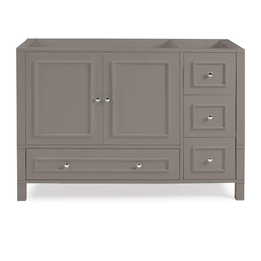 Alaterre Furniture Williamsburg 48 in. Bathroom Vanity - Williamsburg Cabinet Without Sink - Large Wood Vanity by