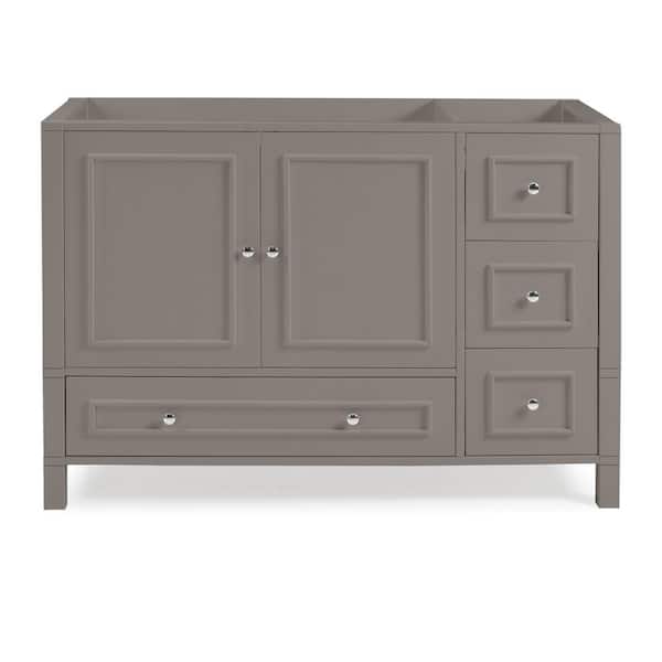 Alaterre Furniture Williamsburg 48 in. Bathroom Vanity - Williamsburg Cabinet Without Sink - Large Wood Vanity by Alaterre Furniture