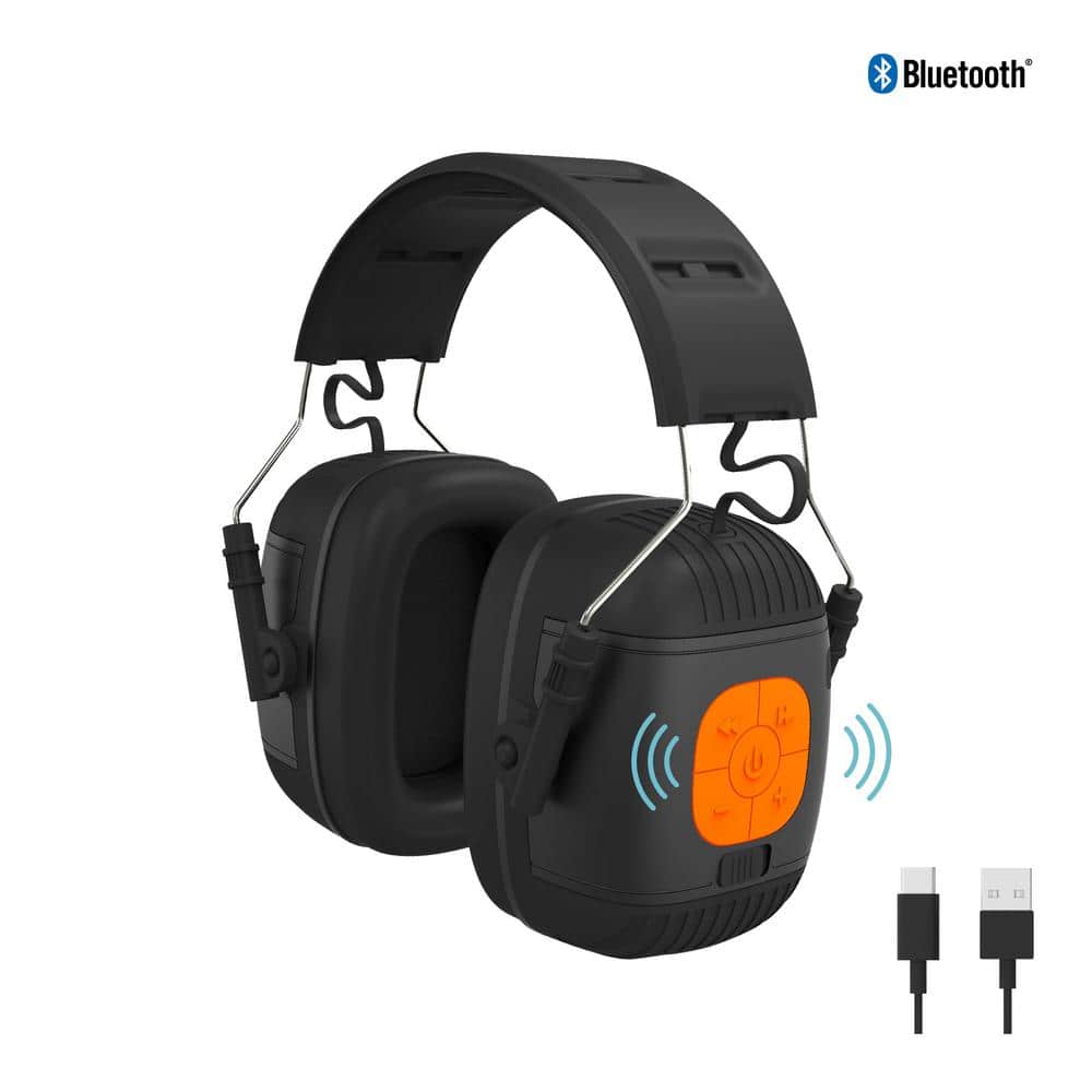 Tzumi SoundGuards Over Ear Jobsite Hearing Protection Headphones 8445HD  The Home Depot