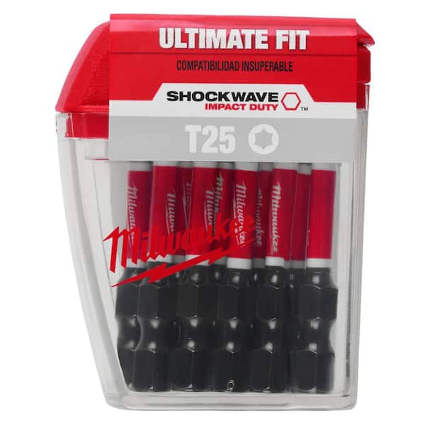 Milwaukee SHOCKWAVE Impact Duty 2 in. T25 Torx Alloy Steel Screw