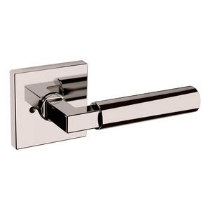 Privacy L029 Lifetime Polished Nickel Bed/Bath Door Handle Lever with R017 Rose