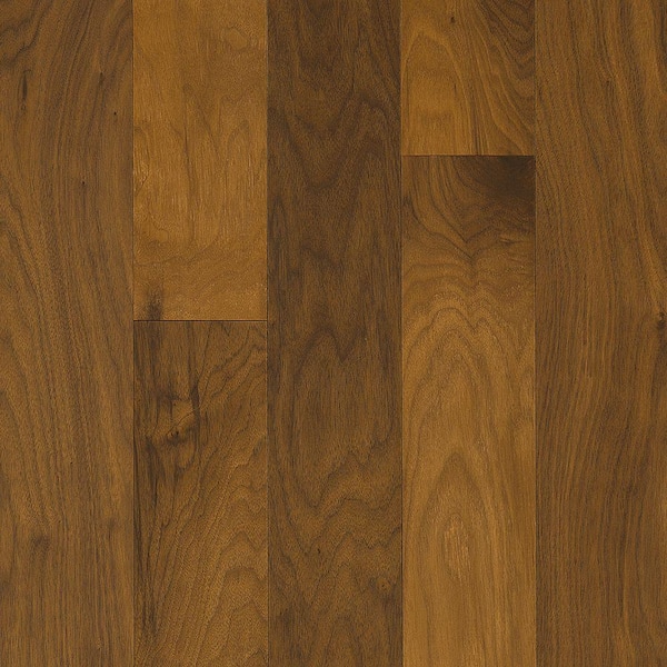 Bruce Clay Walnut 3/8 in. T x 5 in. W Hand Scraped Engineered Hardwood Flooring (22 sqft/case)
