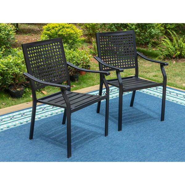 Heavy metal patio chairs hot sale