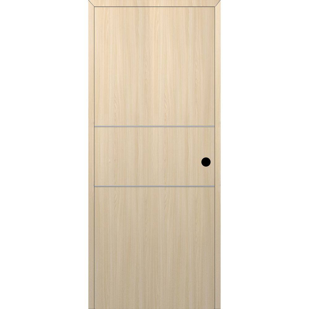 Optima 2H DIY-Friendly 36 in. x 84 in. Left-Hand Solid Core Loire Ash Composite Single Prehung Interior Door price history on PriceWatchPro