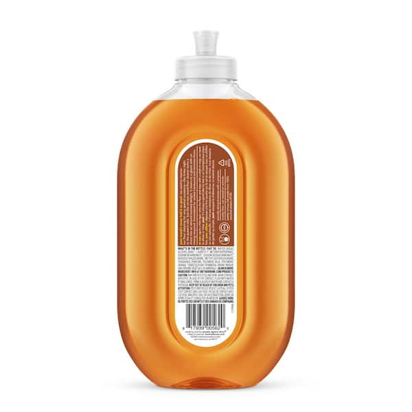 Method Squirt + Mop Hard Floor Cleaner, 25 oz Spray Bottle, Lemon Ginger,  6/Carton (00563CT)