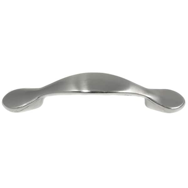 Laurey Georgetown 3 in. Center-to-Center Satin Nickel Bar Pull Cabinet Pull (27739)
