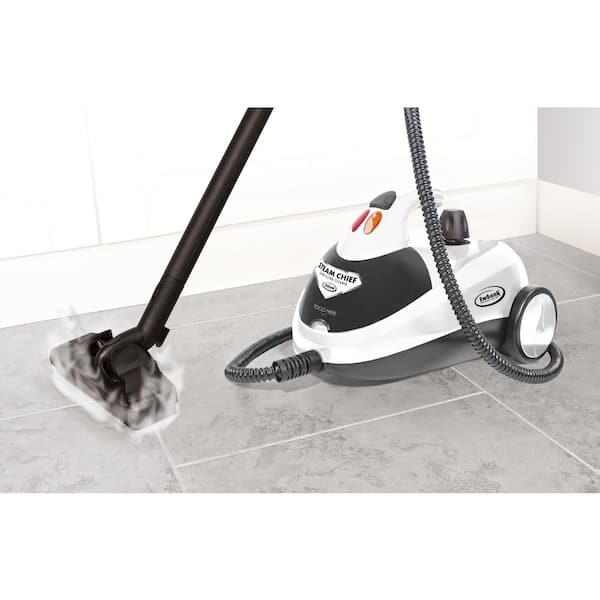 Ewbank Steam Chief SC1800 Steam Cleaner Corded for Most Surfaces in White with Attachments Included
