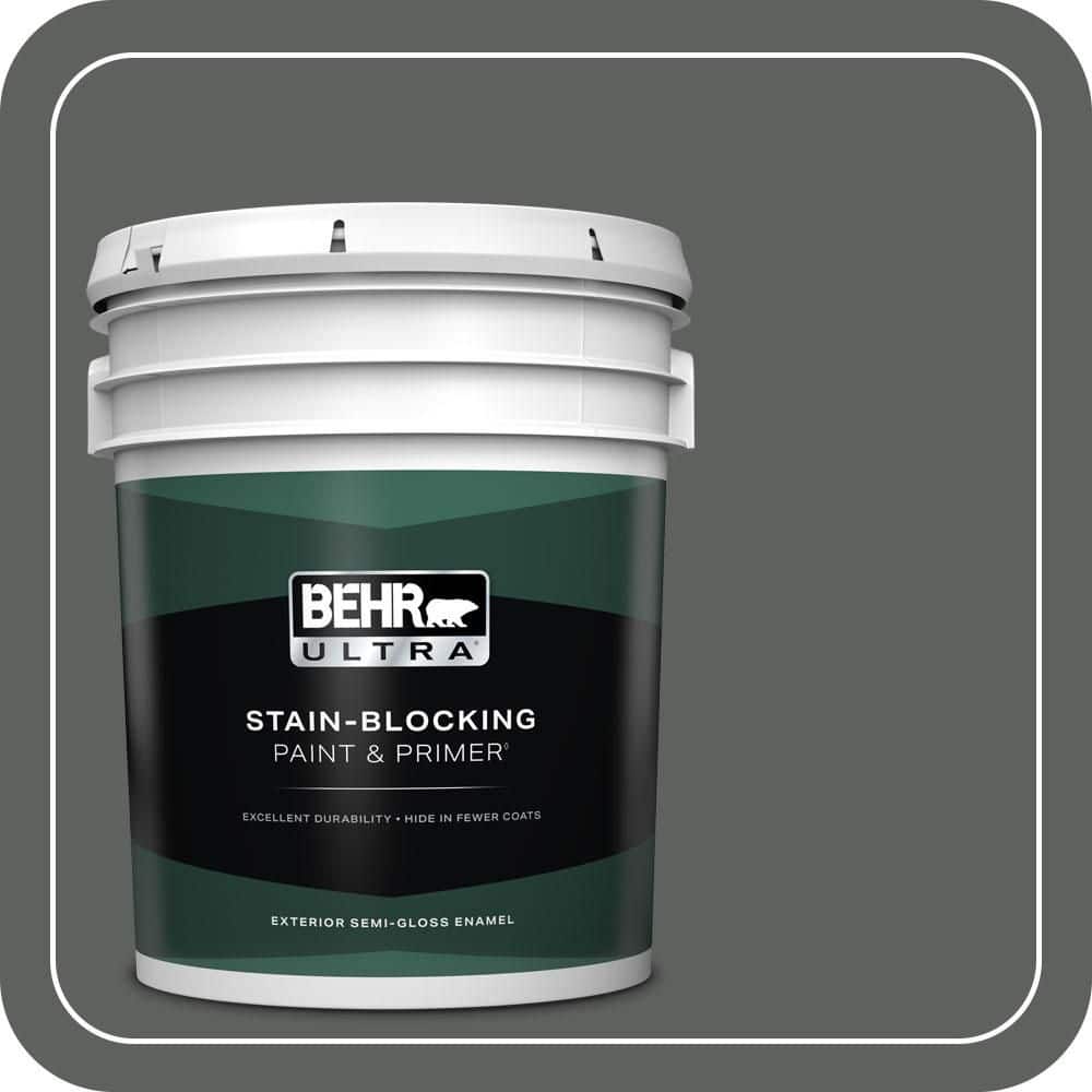 5 gal. #N460-6 Hematite Semi-Gloss Enamel Exterior Paint & Primer price history on PriceWatchPro