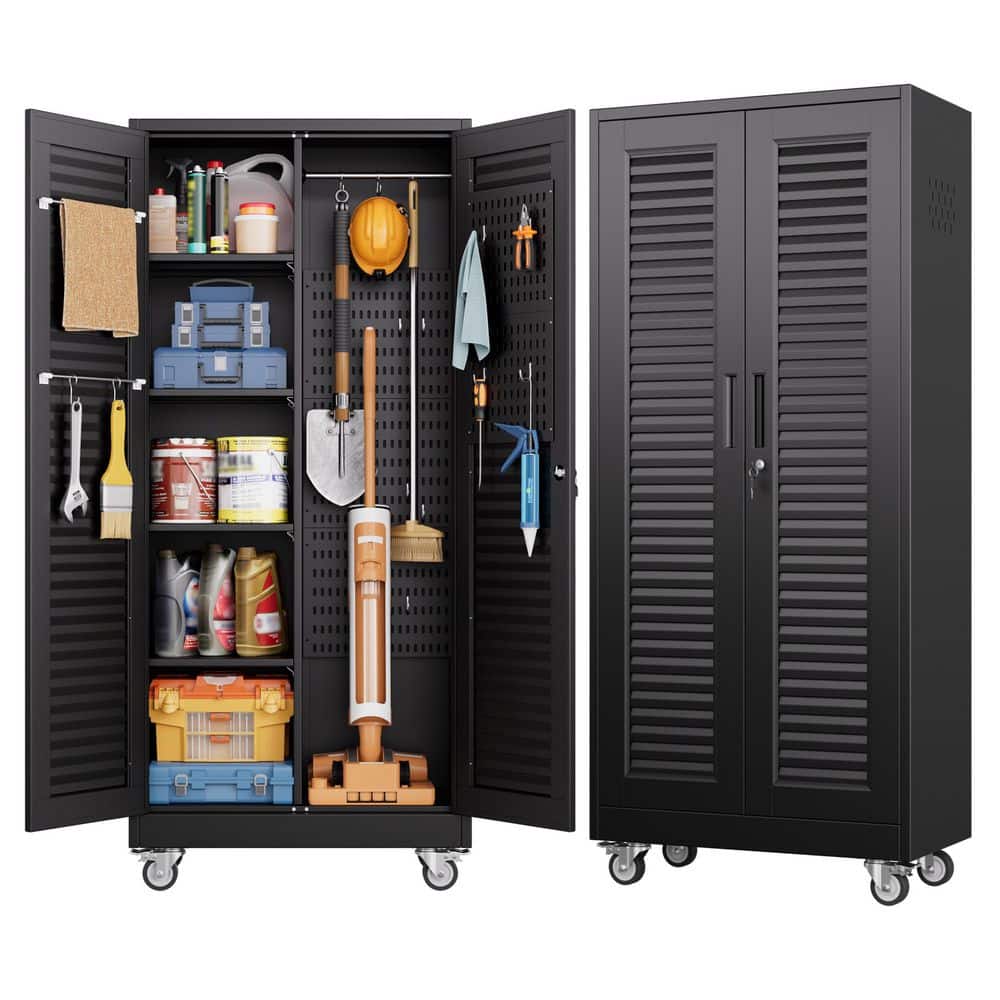 cleaning-cabinet-black-free-