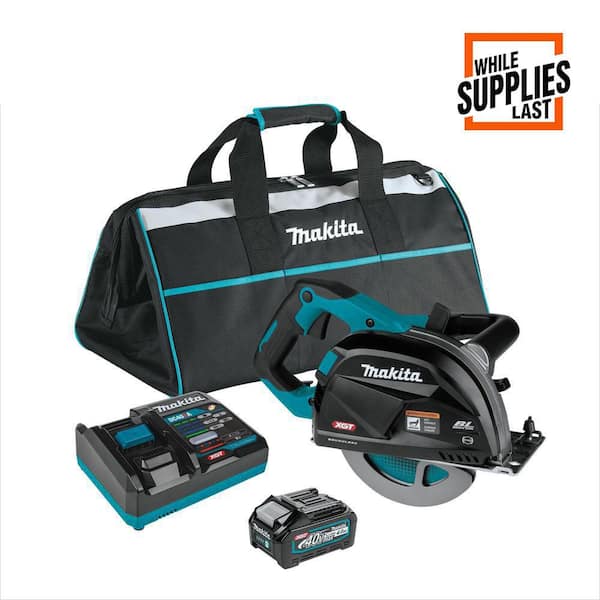 40V max XGT Brushless Cordless 7-1/4 in. Metal Cutting Saw Kit, with Electric Brake and Chip Collector 4.0Ah