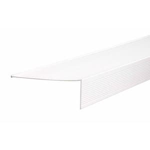 TH083 4.5 in. x 1.5 in. x 36 in. White Sill Nosing Weatherstrip