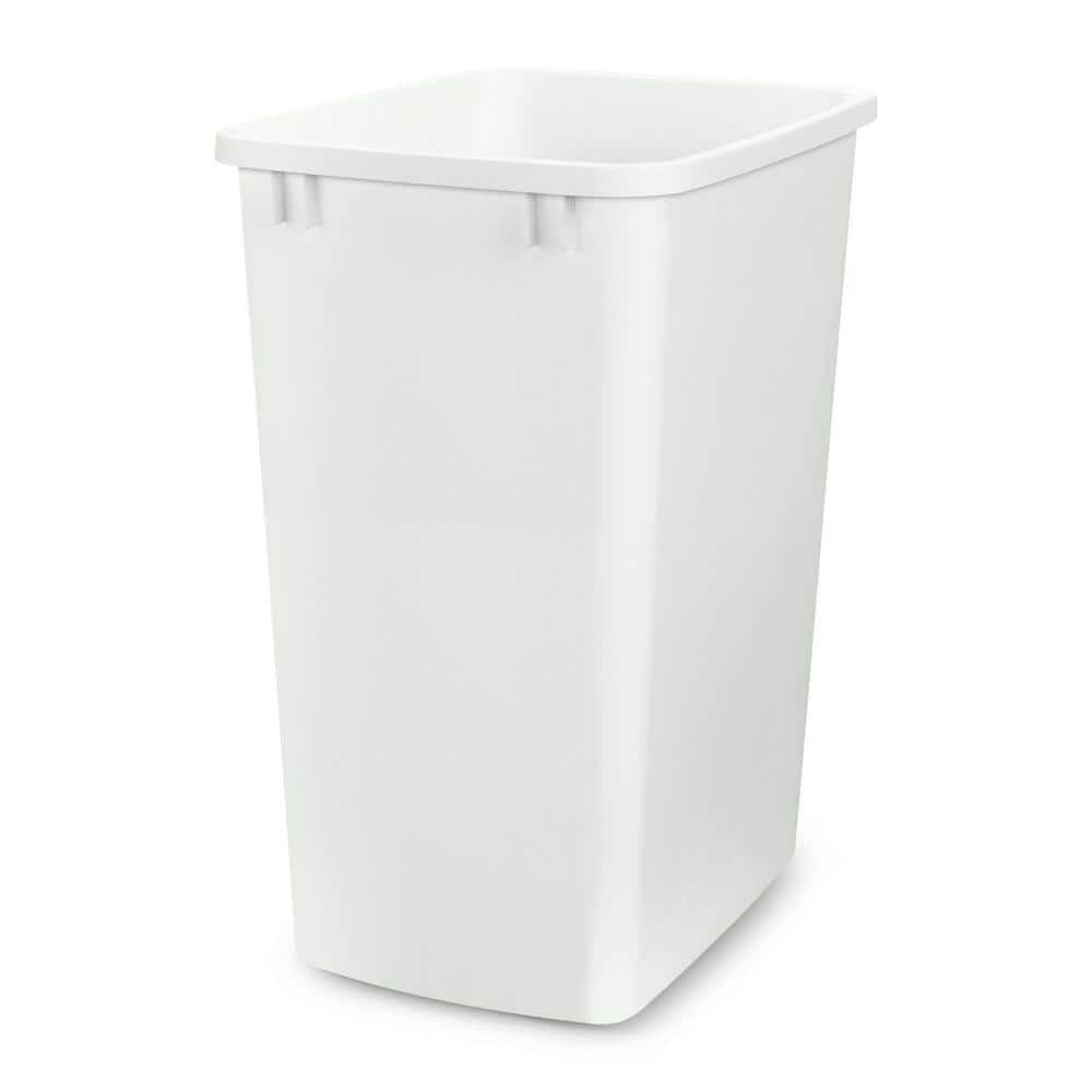 Reviews for RevAShelf White 35 qt. Under Sink PullOut Trash Can