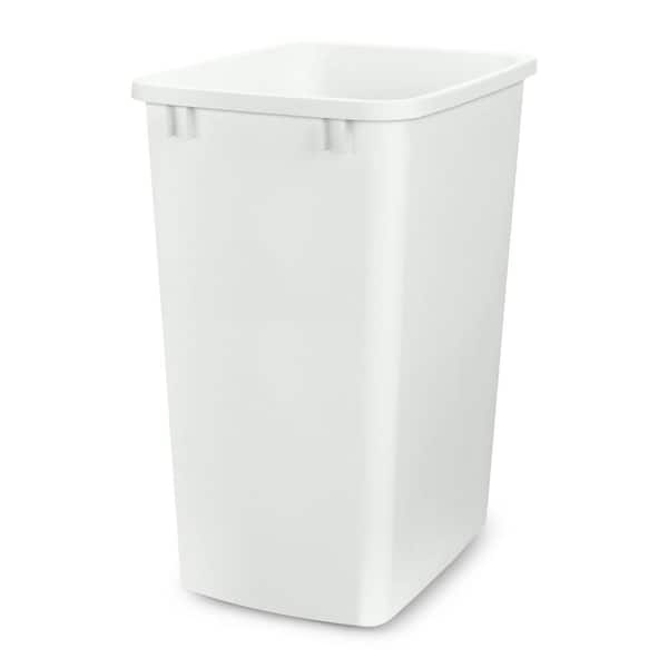 Reviews for Rev-A-Shelf White 35 qt. Under Sink Pull-Out Trash Can ...