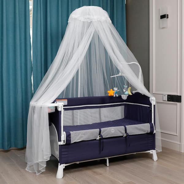 Baby Kids Bed Newborn Portable Bassinet Crib Mosquito Net Nursery Cradle Crib 