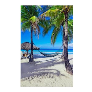 "La Playa I" Unframed Color Coastal Photography Wall Art 47 in. x 32 in.