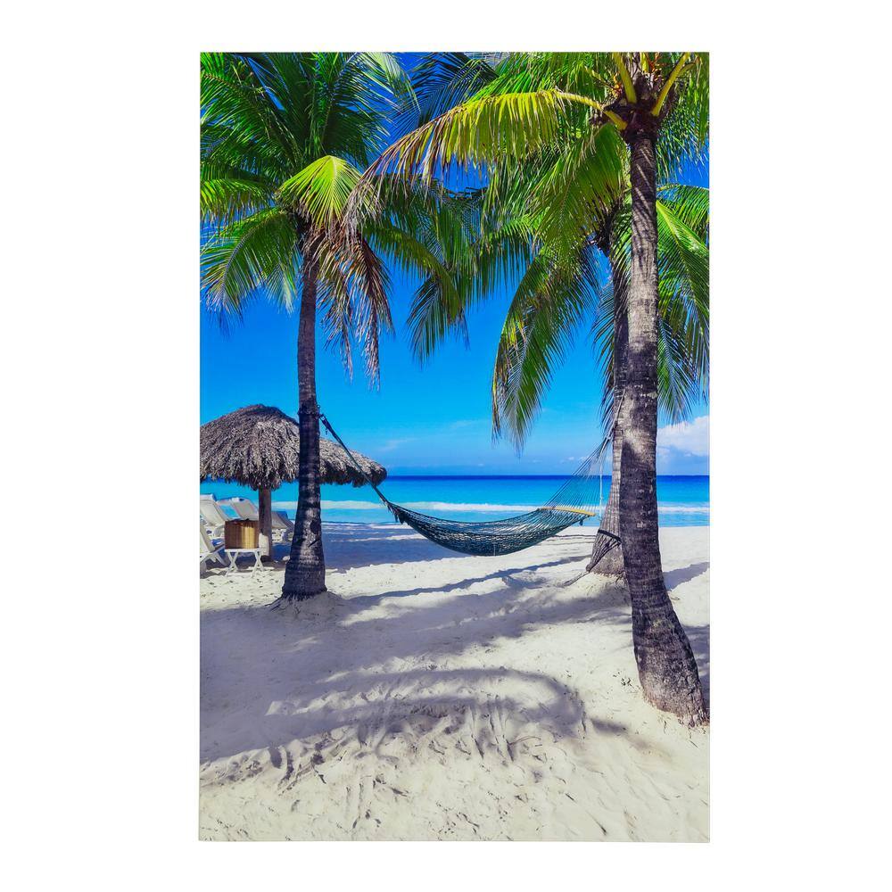 La Playa I Unframed Color Coastal Photography Wall Art 47 in. x 32 in. price history on PriceWatchPro