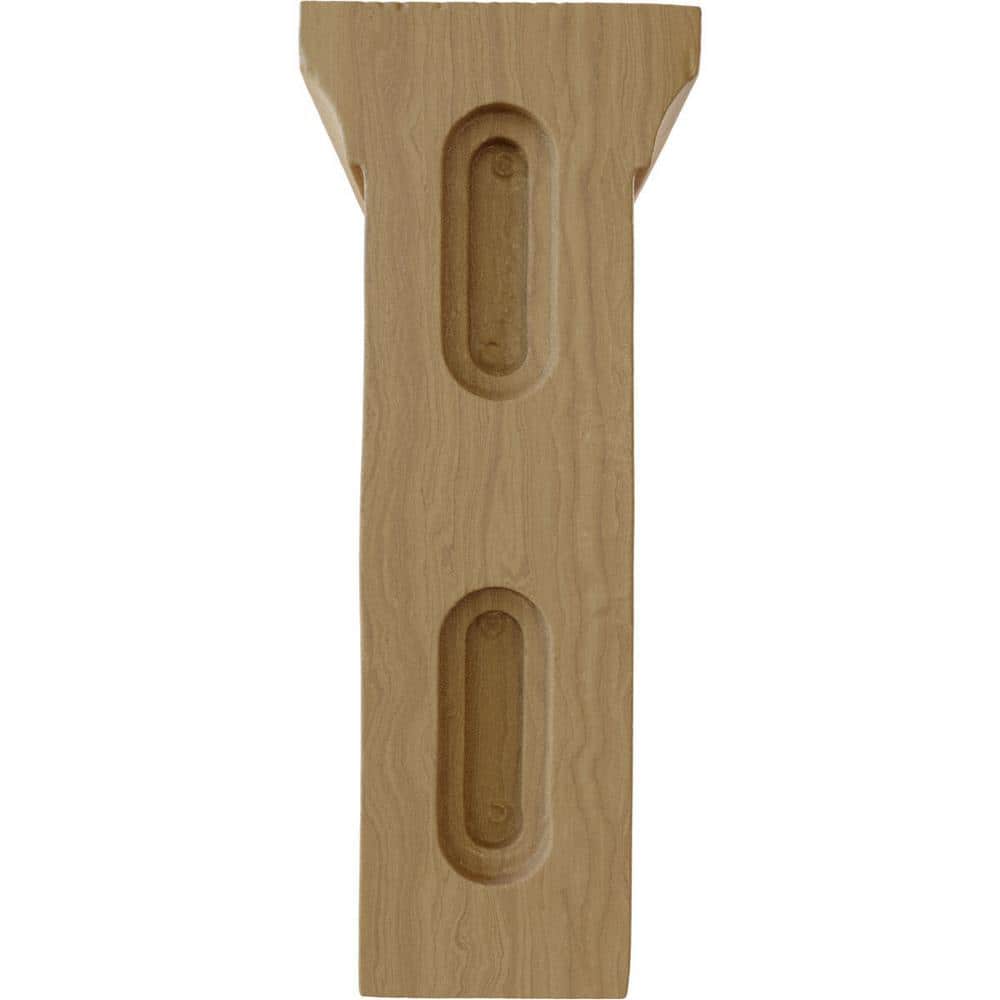 Small Cherry Wood Corbel Bracket 2.5"W x 4"D x 6"H