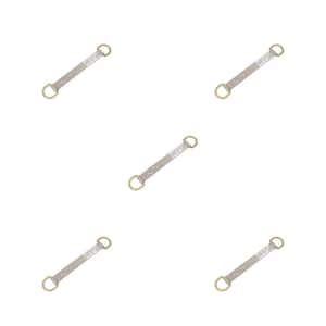 Stainless Steel Permanent D-Ring Fall Protection Roof Anchor (Pack of 5)